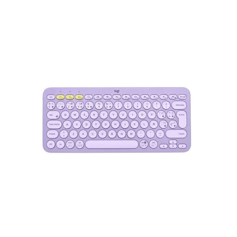 LOGITECH - Teclado Bluetooth Multidispositivo Logitech K380 Lavanda