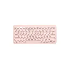 LOGITECH - Teclado bluetooth K380 QWERTY español color rosa