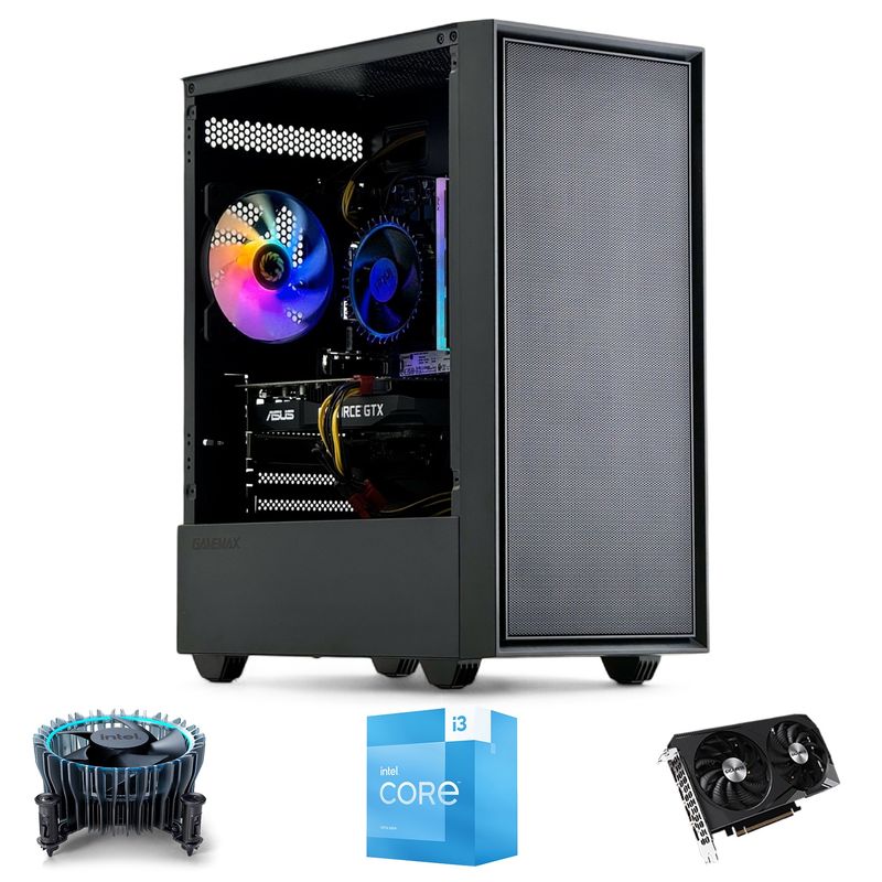HYPERPC - PC GAMER INTEL CORE i3 13100 16gb 1Tb RTX 3050 WiFi