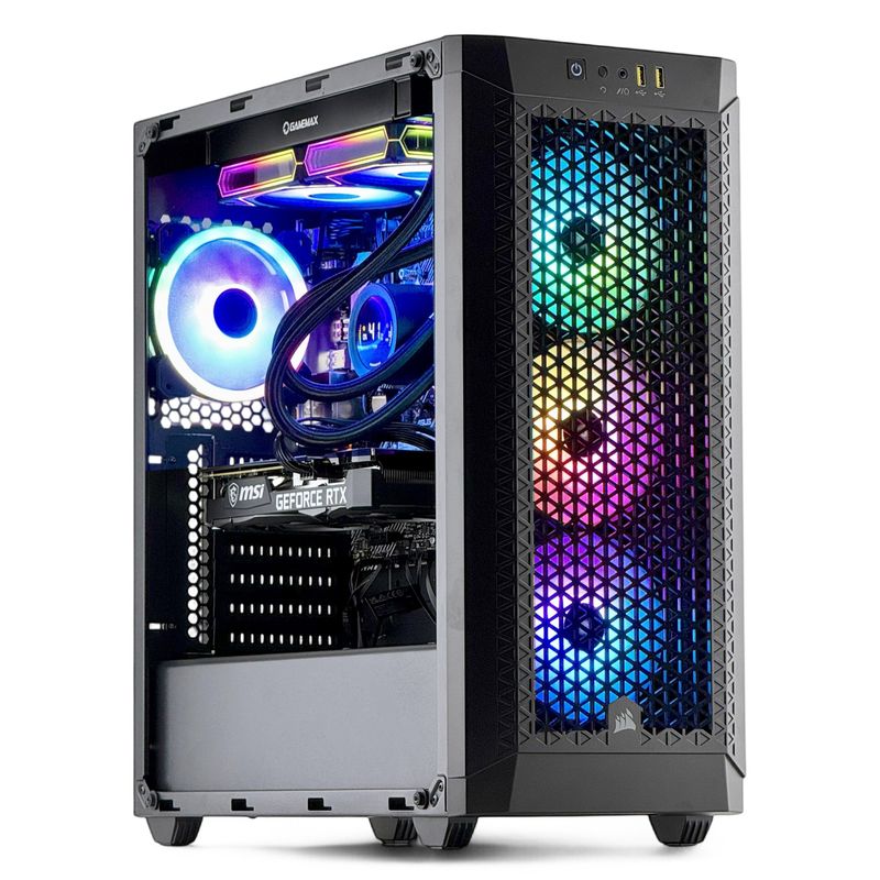 HYPERPC - PC GAMER + MONITOR 24 + Perif: AMD RYZEN 5 5600XT 32Gb 1Tb RTX 4060 WiFi Air