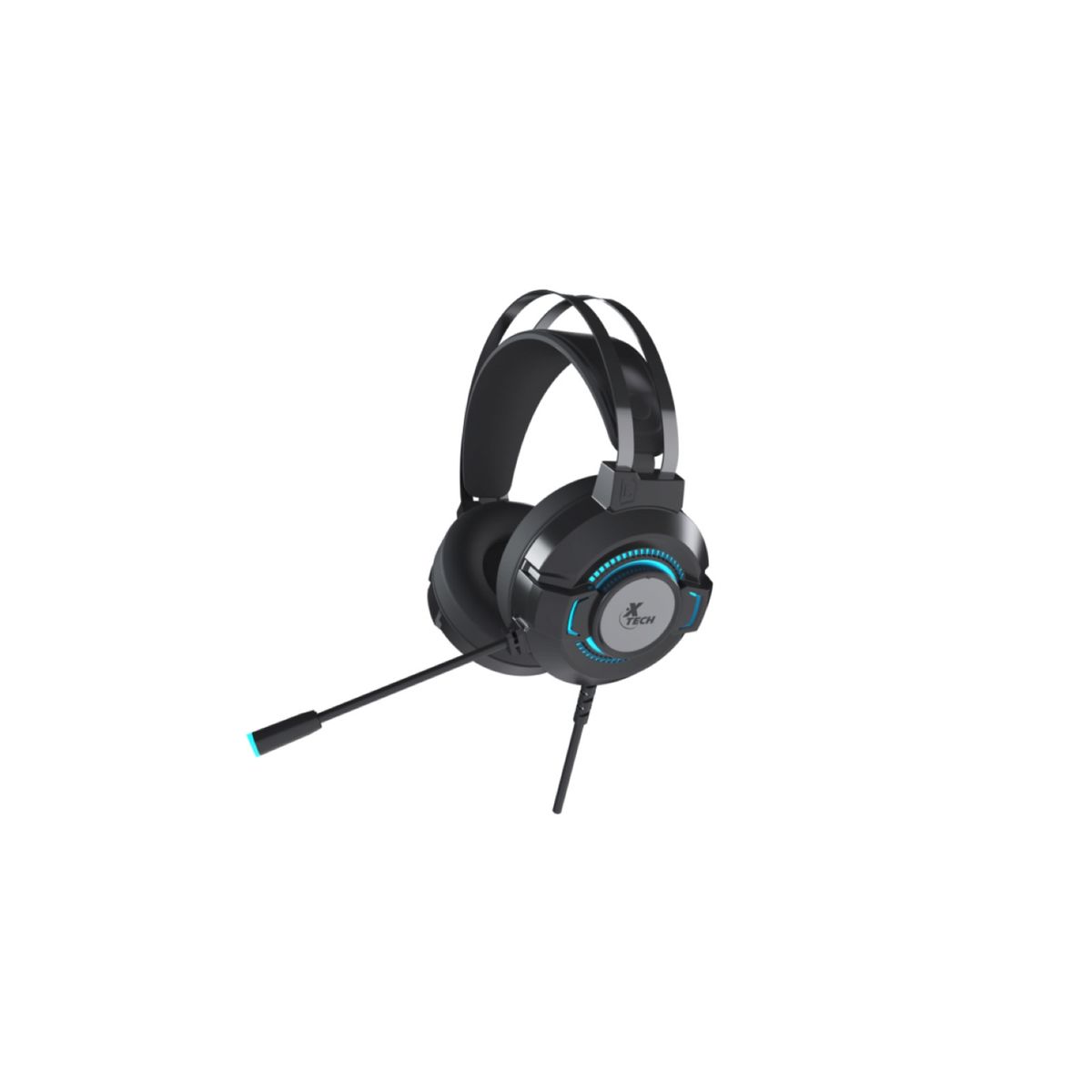 XTECH - Audífonos Xtech XTH-565 Morrighan 3.5mm USB LED Negro XTECH