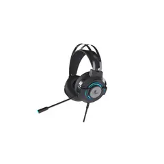 XTECH - Audífonos XTH-565 Morrighan 3.5mm USB LED Negro
