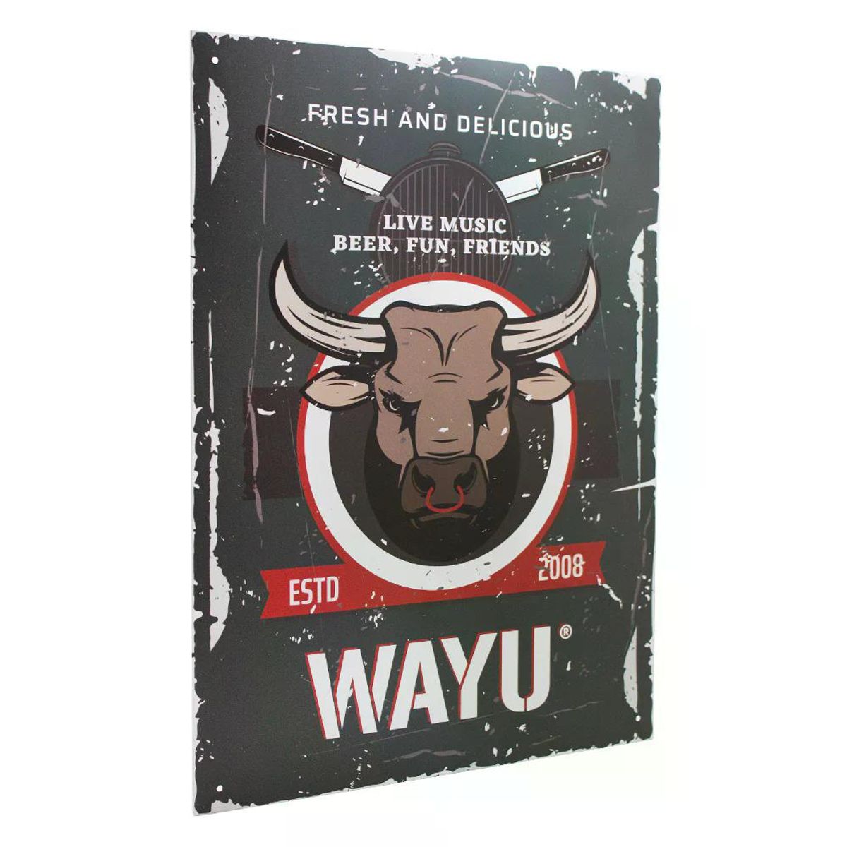 WAYU - Cuadro Deco Toro 40x30 cm Wayu