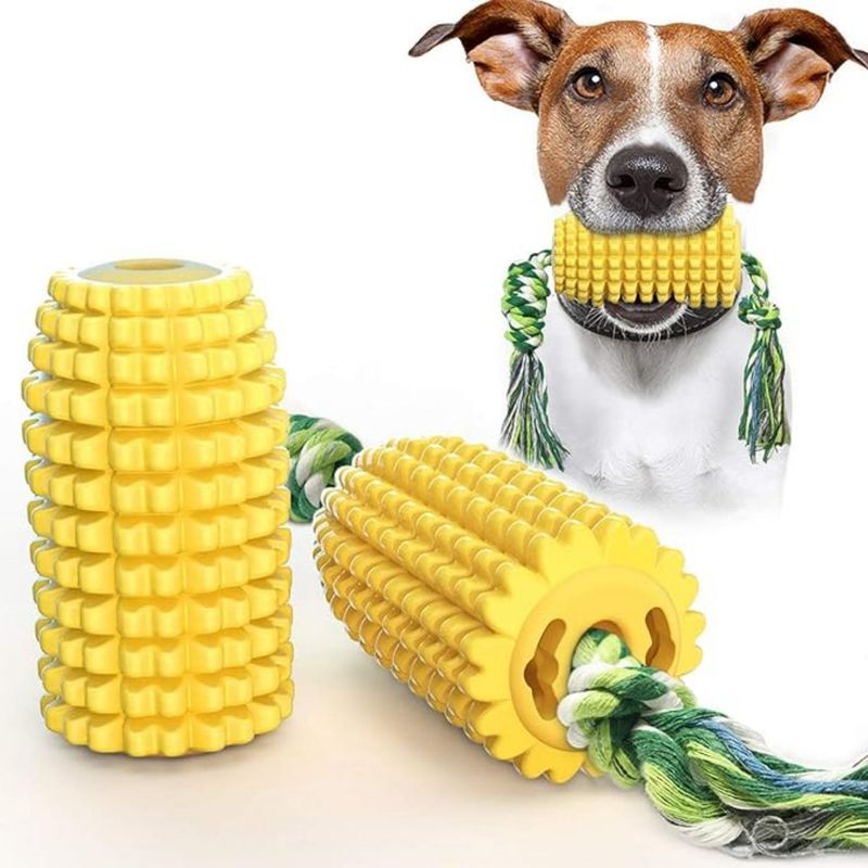 LELOX - Juguete Interactivo para Perros Masticando Maíz-Mudo
