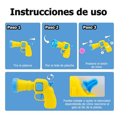 Imagen 2 del producto Juguete Interactivo de Bola de Peluche de Gato