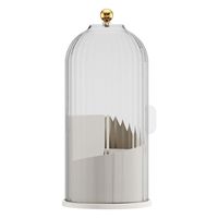 Caja de Almacenamiento de Cosméticos Giratoria（Blanco）