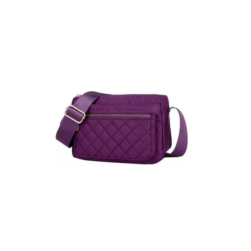 GENERICO - Cartera Para Dama Hombro Bandolera Impermeable Violeta