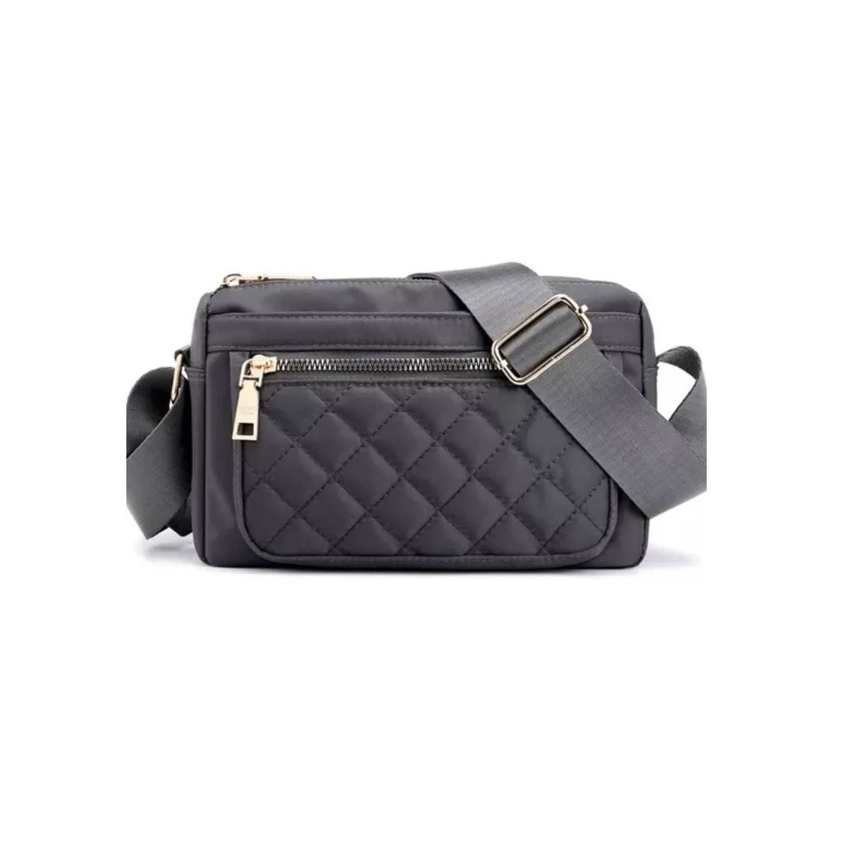 GENERICO - Cartera Para Dama Hombro Bandolera Impermeable Gris