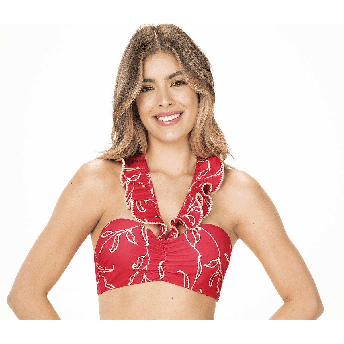 GAROTAS - TRAJE DE BAÑO 2 PIEZAS ABUNDANTE Y POSITIVA.