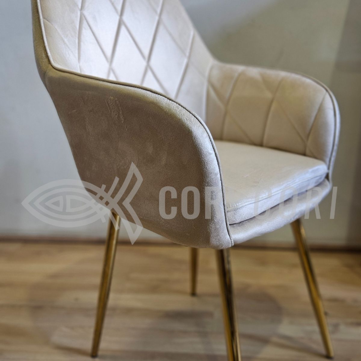 CORI CORI - Pack 2 Poltrona Diamante Beige