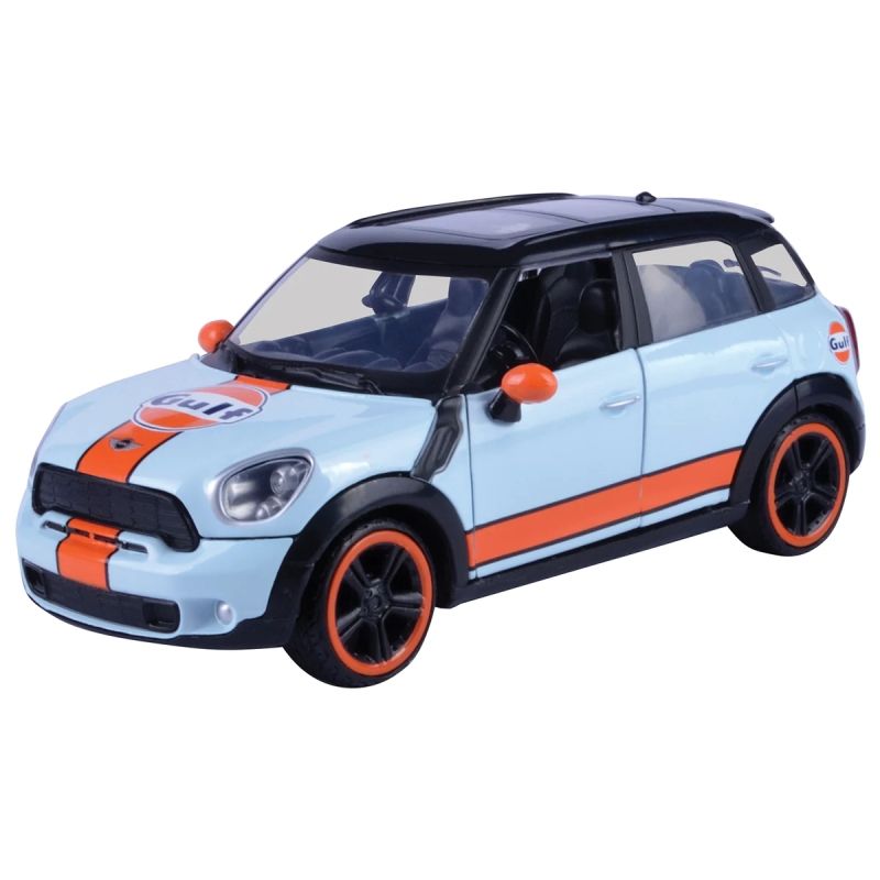 MOTORMAX - MOTORMAX 79653 1-24 GULF SERIES MINI COOPER S COUNTRYMAN