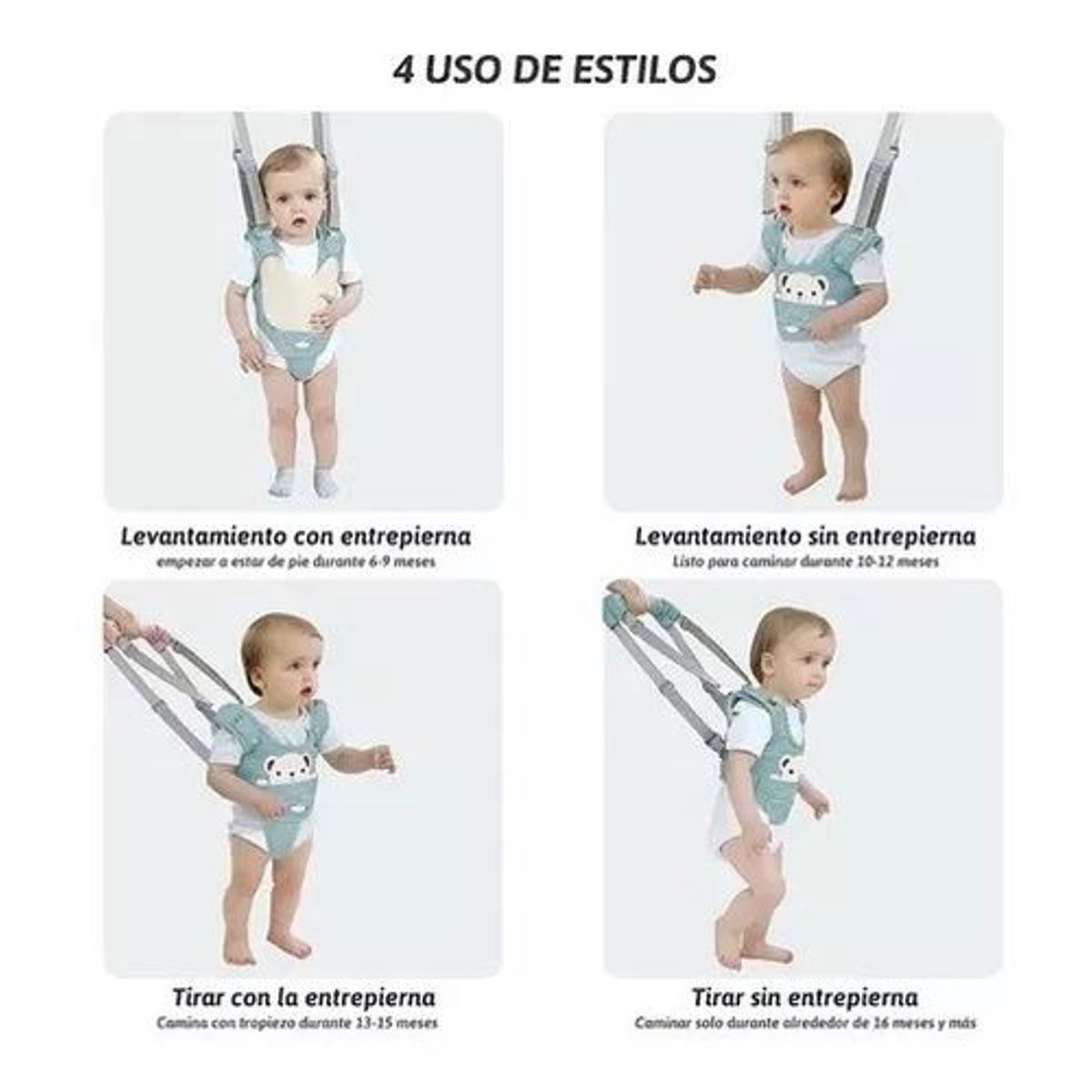 GENERICO - Arnés aprender a caminar para bebe 6-36 meses