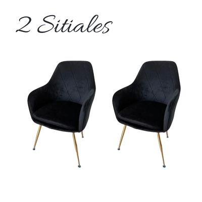 Imagen 2 del producto Pack 2 Poltronas Diamante Negro
