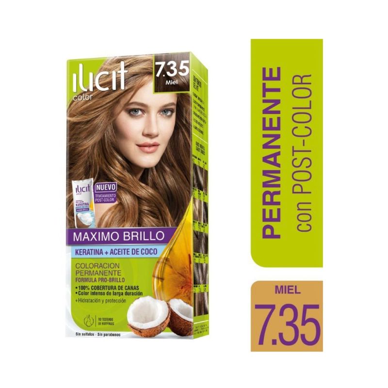 ILICIT - Tintura Ilicit Color 7.35 Miel.