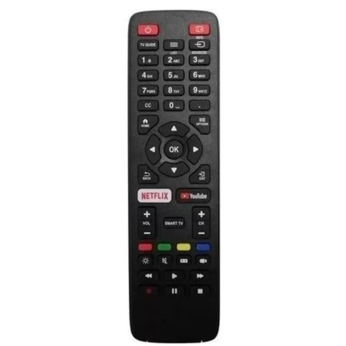 GENERICO - Control Para Aoc Smart Tv 32s5285 50u6285 43s5305 50u6305