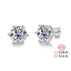 FASHION STONE - Aros Alfa Ara Moissanita