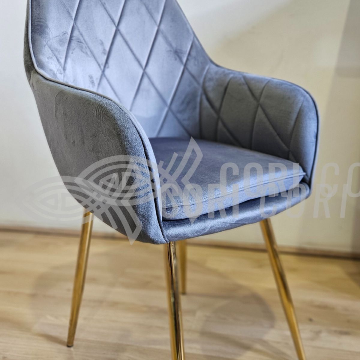 CORI CORI - Pack 2 Poltrona Diamante Gris