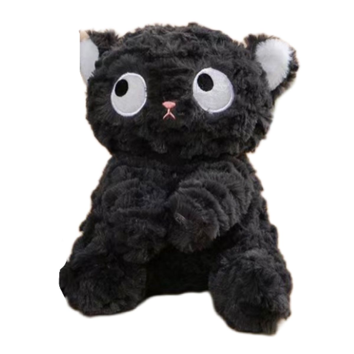 GENERICO - Peluches de Gato Negro Kawaii  20cm