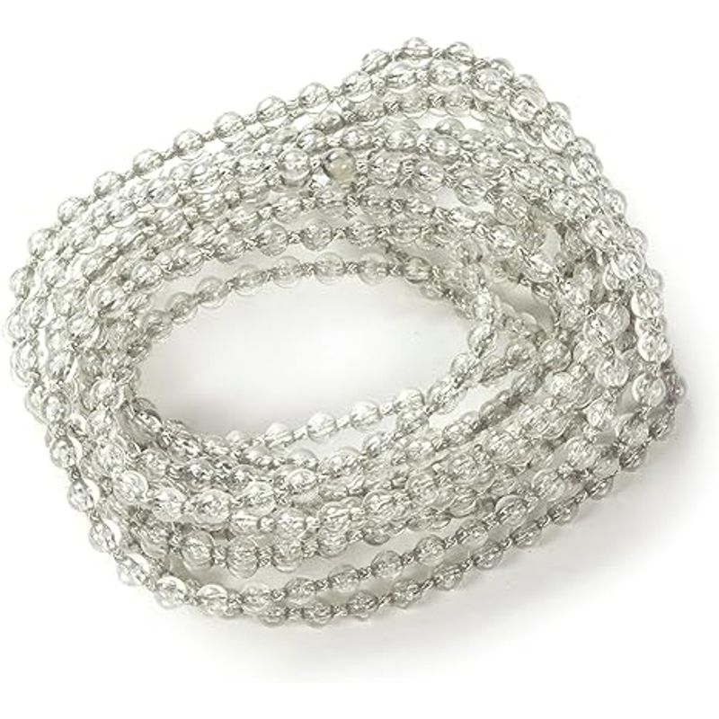 RYC DESIGN - Anillo 3 mts. Cadena transp./ gris