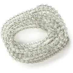 RYC DESIGN - Anillo 3 mts. Cadena transp./ gris