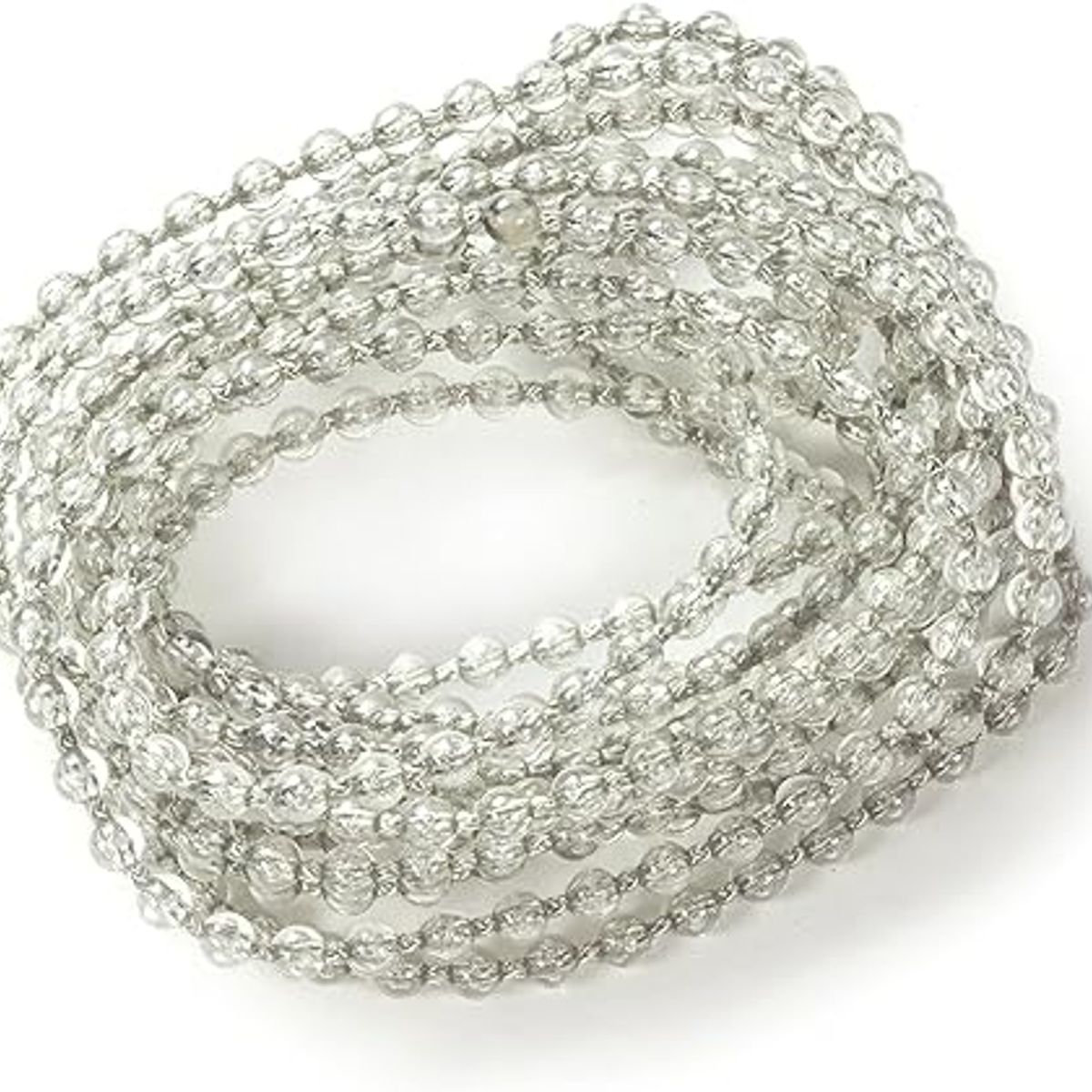 RYC DESIGN - Anillo 4 mts. Cadena transp./ gris