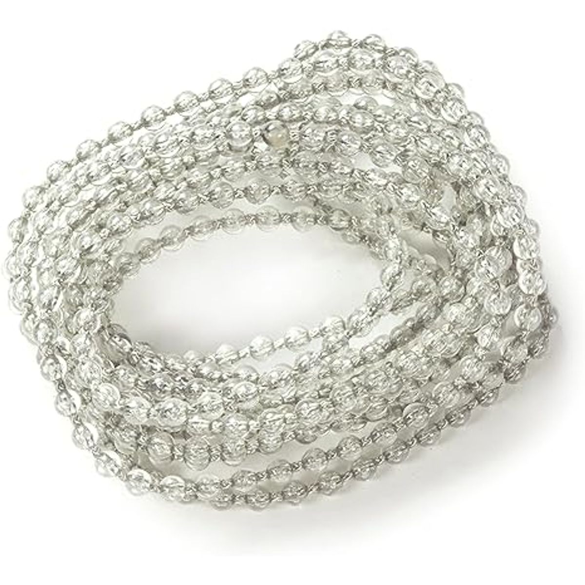 RYC DESIGN - Anillo 4 mts. Cadena transp./ gris