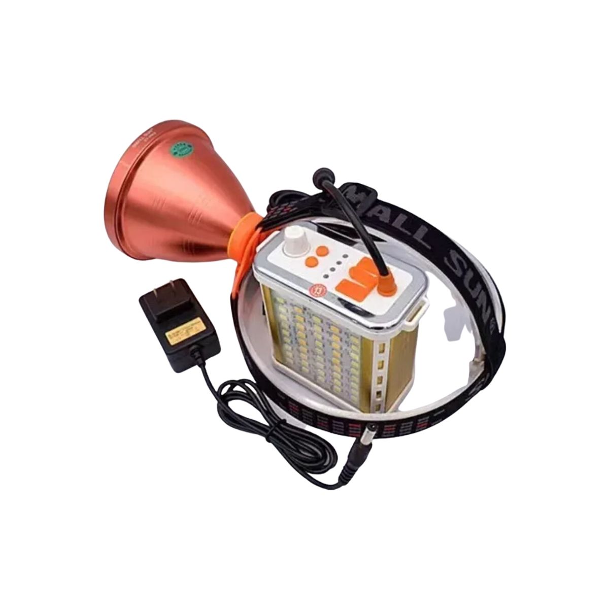 GENERICO - Linterna Foco Led Caza Camping Minero luz Blanca