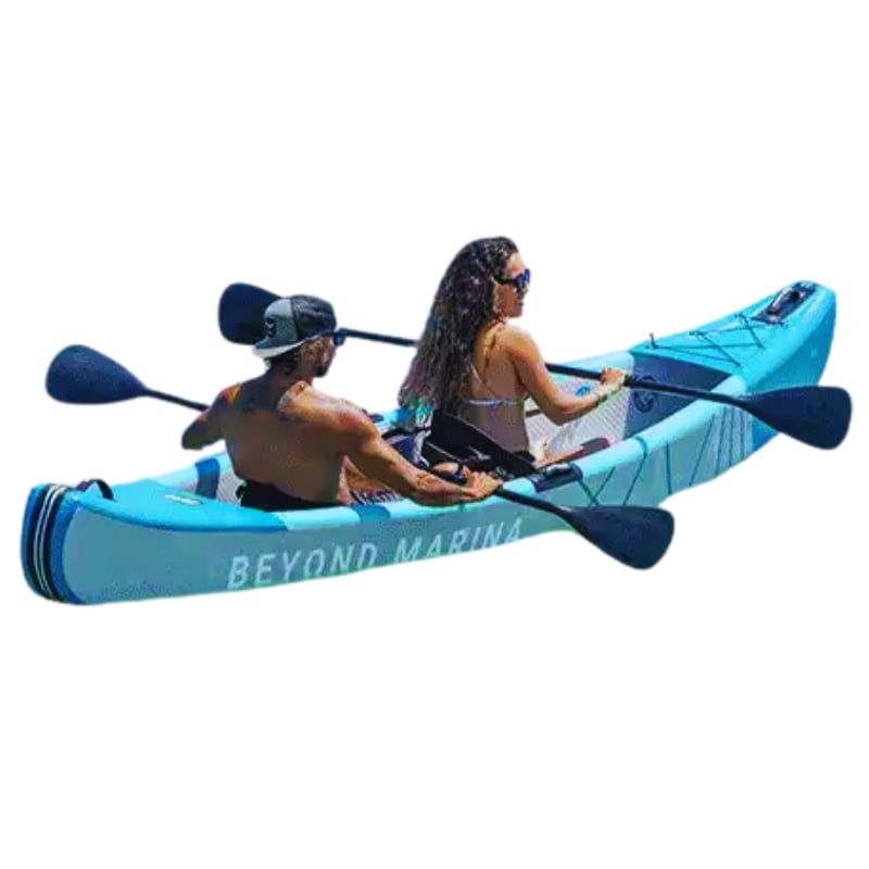 CRUSEC - Kayak Doble Inflable Canoa + Kit Multiuso