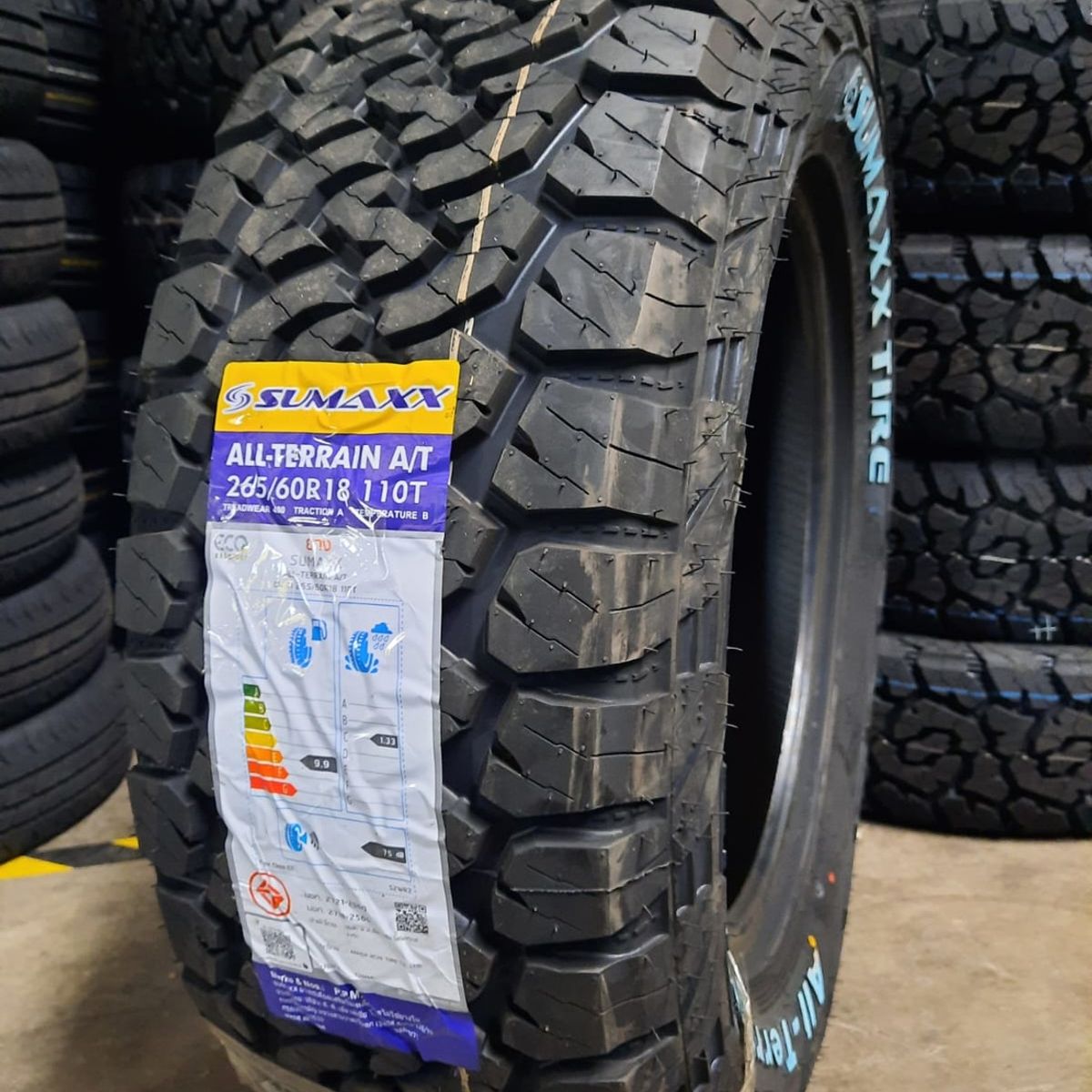 GENERICO - NEUMATICO 265/60 R18 110T AT SUMAXX ++ TUBELESS WLT CHN
