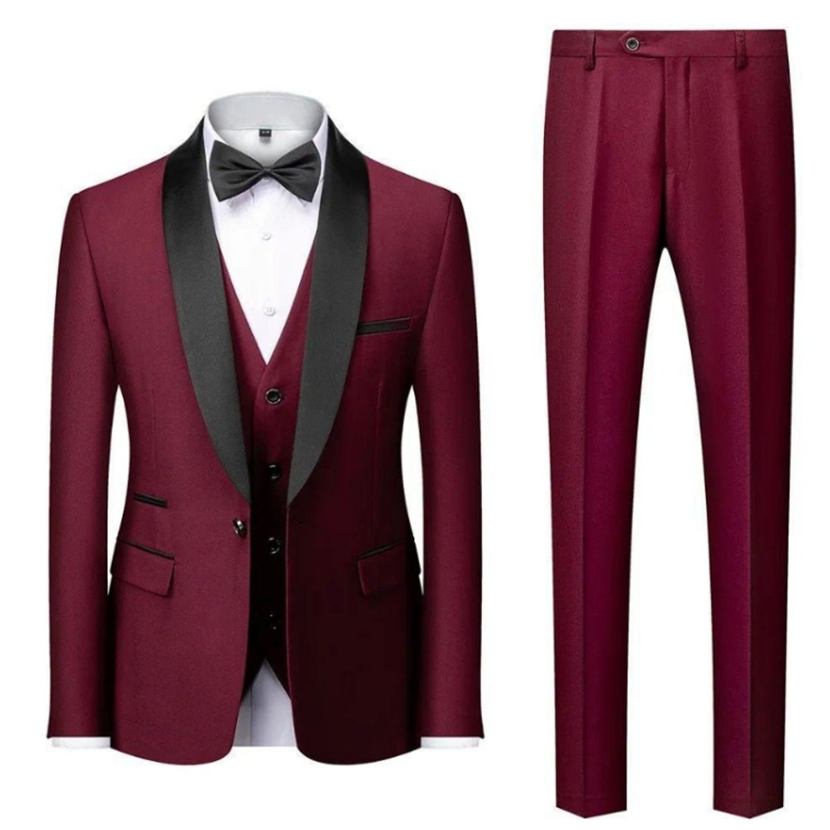 GENERICO - Trajes de boda  de tres piezas para hombre