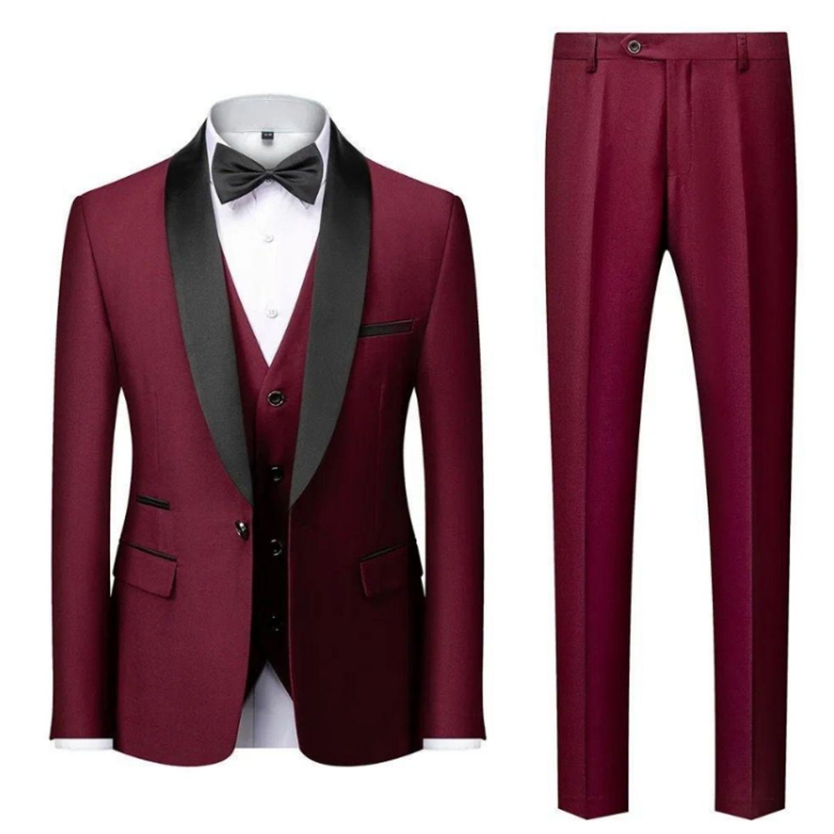 GENERICO - Trajes de boda  de tres piezas para hombre