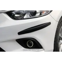 GENERICO - Par de topes antigolpes de goma para Bumper carbono