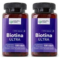 Pack 2 Biotina Ultra Nf 240 Capsulas 2x120 Caps..-