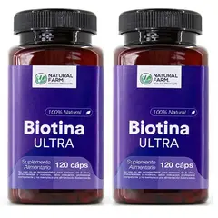 NATURAL FARM - Pack 2 Biotina Ultra Nf 240 Capsulas 2x120 Caps..-