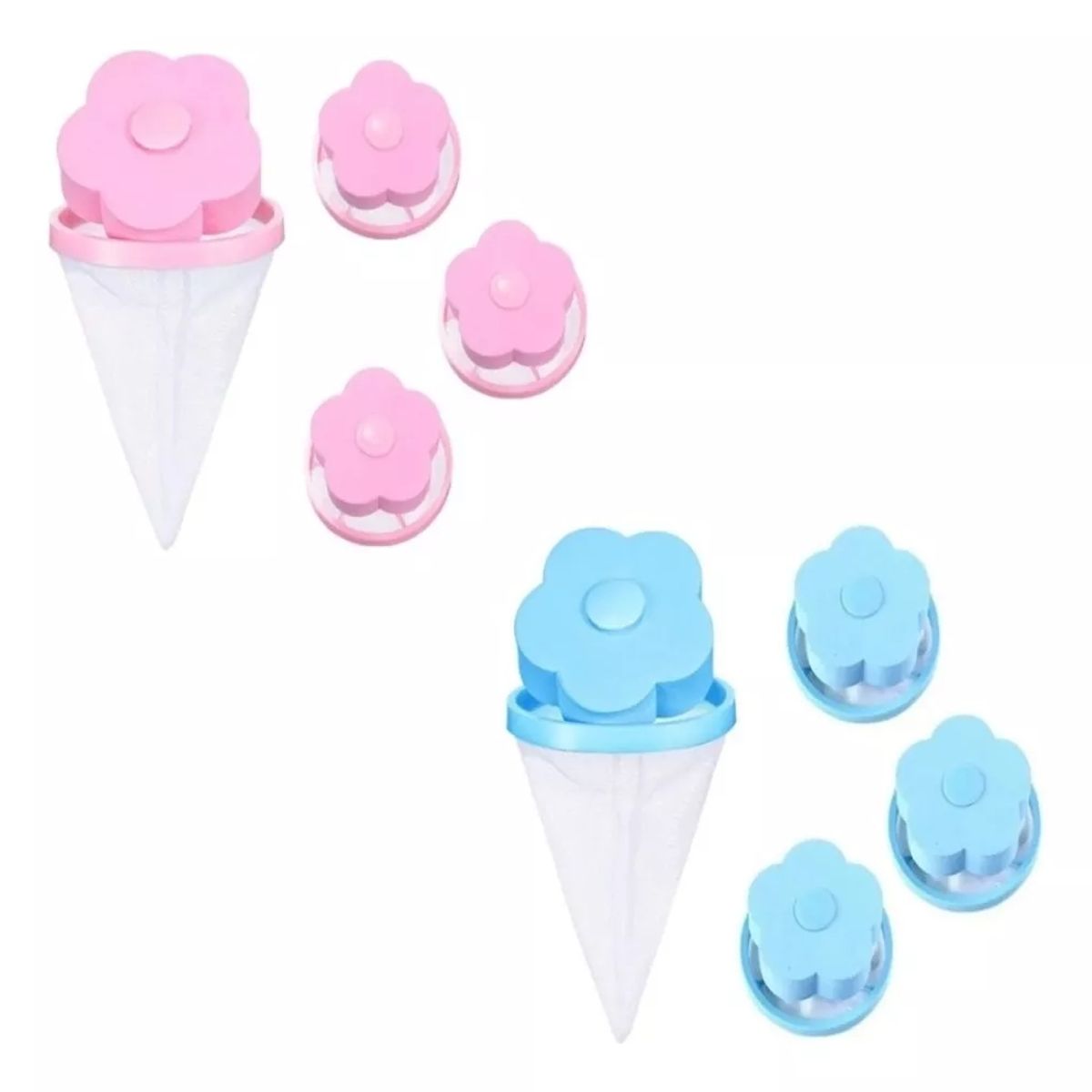 GENERICO - Pack 2 Filtro Pelusa Lavadora , Filtro Pelusa Lavadoras