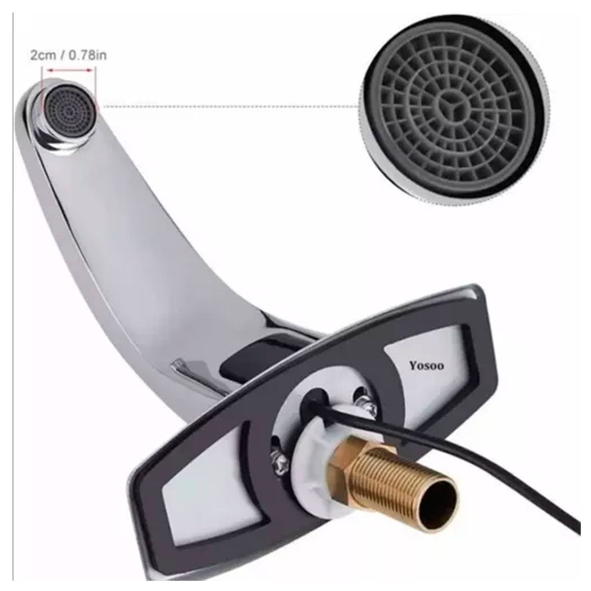 ESHOPANGIE - Llave Lavamanos Moderno Sensor Infrarrojo