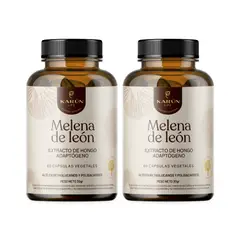 KARUNLIFE - Melena de Leon Hongo - Pack 120 Capsulas Vegetales - Memoria.
