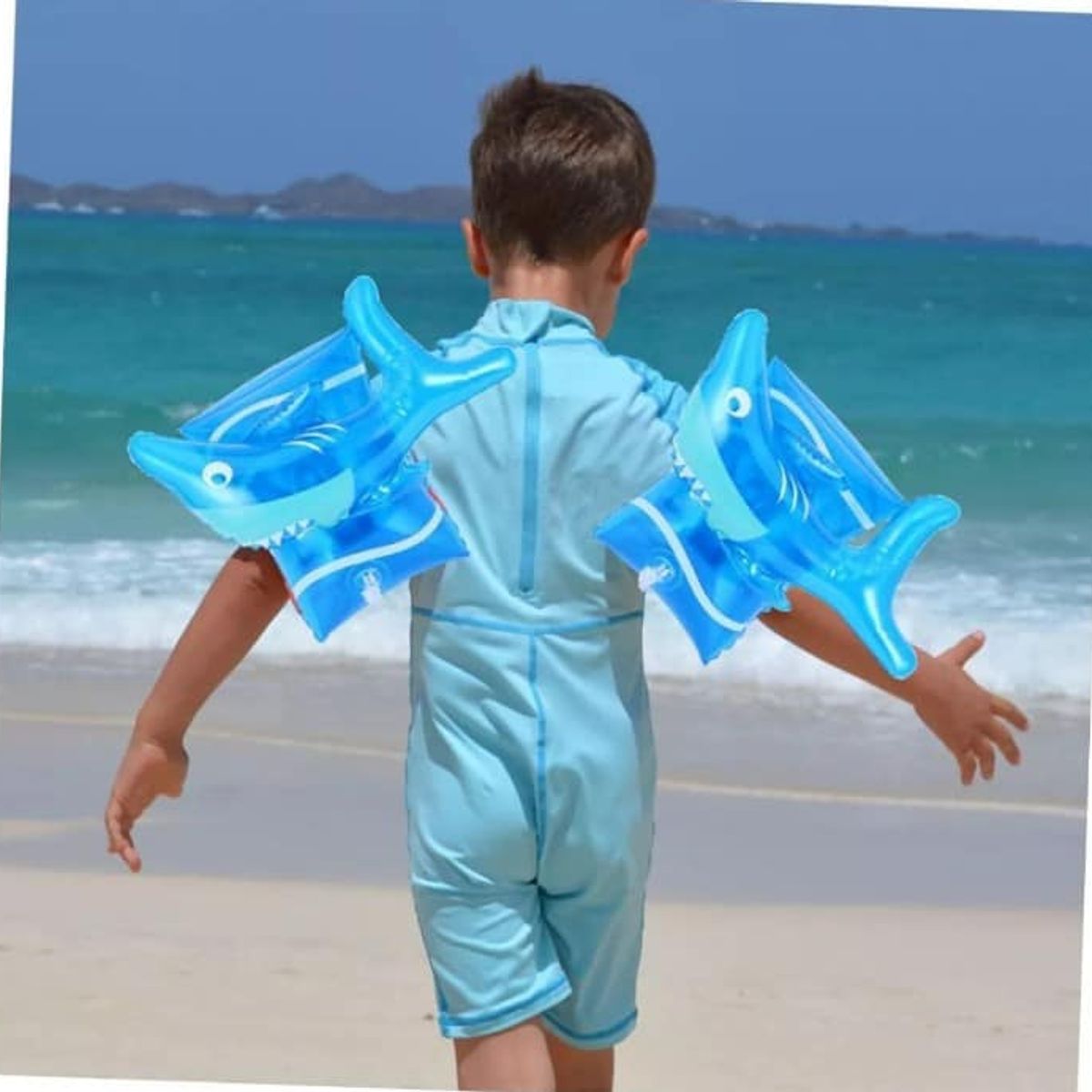 GENERICO - Pack 2 flotadores inflable alita brazos para niños
