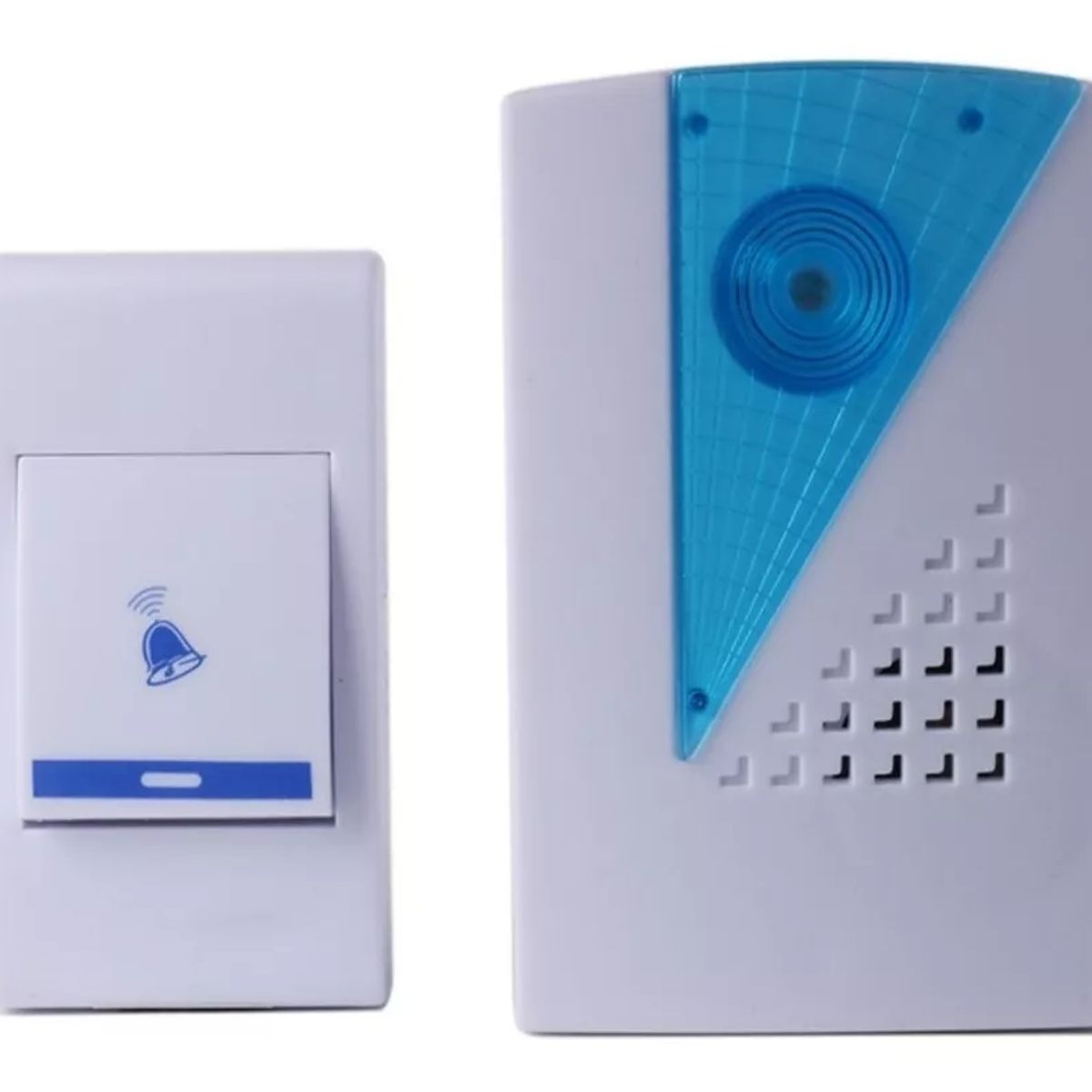 GENERICO - Timbre Inalambrico A Pilas Con Sonido Sin Luz Sin Cables