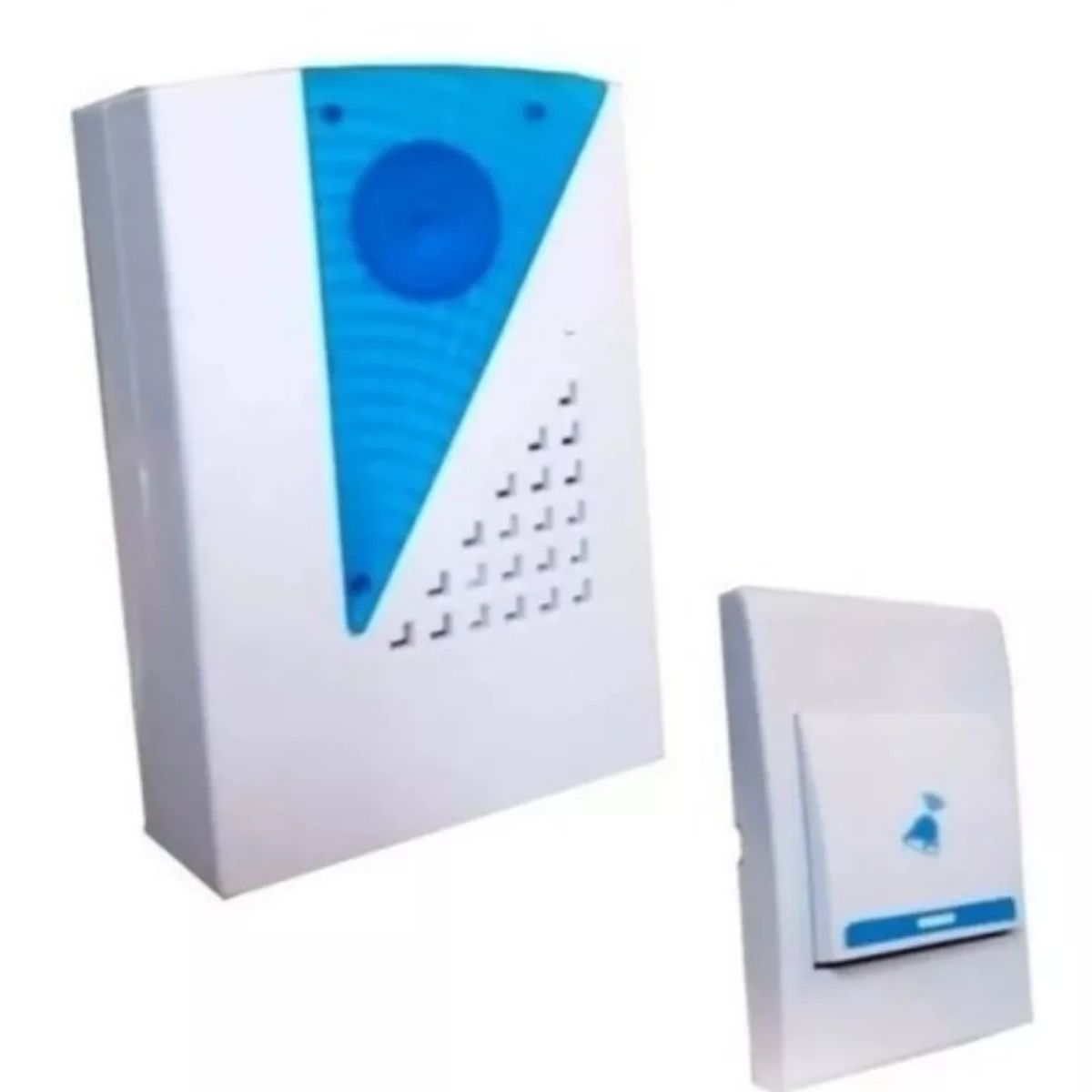 GENERICO - Timbre Inalambrico A Pilas Con Sonido Sin Luz Sin Cables