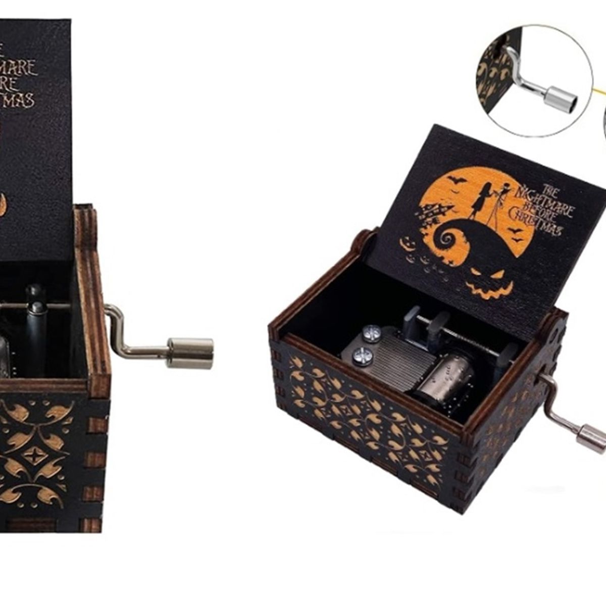 GENERICO - EXTRAÑO MUNDO DE JACK HALLOWEEN CAJA MUSICAL