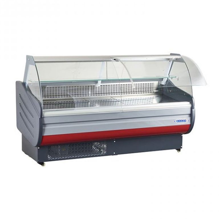 BOZZO Vitrina Carnicera 2.0 mts Cupula Alzable