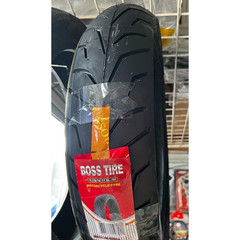 GENERICO - Neumáticos 110-70-17 llantas de moto tubular para calle