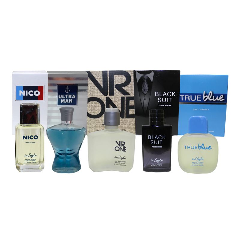 INSTYLE - Pack 5x4 Instyle EDT 100ml Hombre