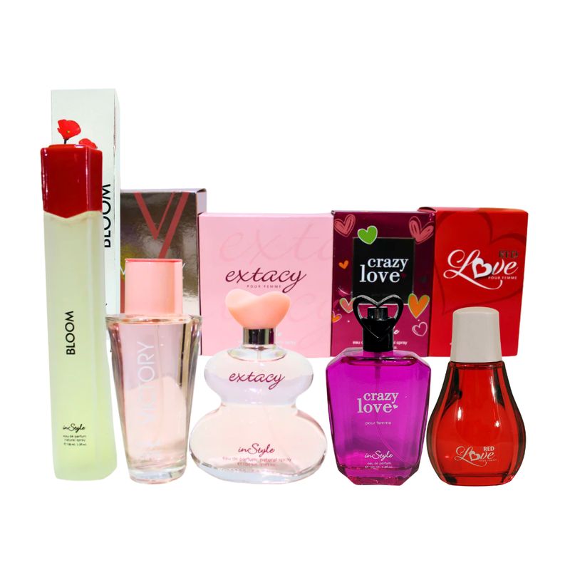 INSTYLE - Pack 5x4 Instyle EDP 100ml Mujer