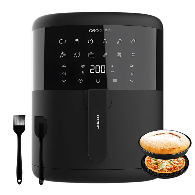 Freidora De Aire Sin Aceite Bombastik Full 6L 1700w 12 modos