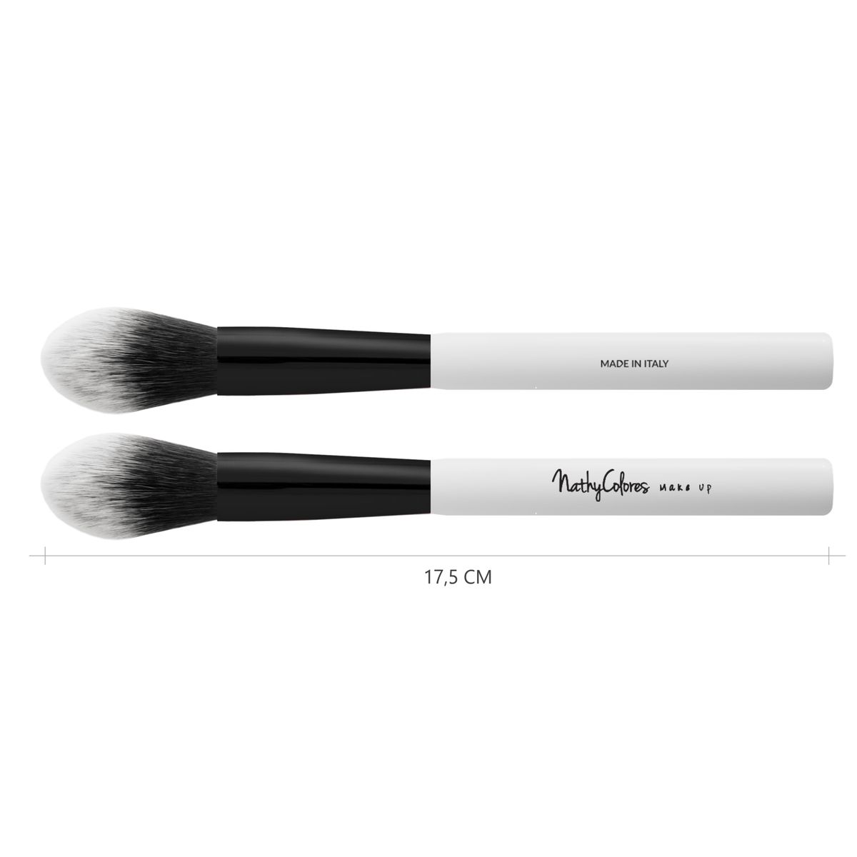 NATHYCOLORES - NathyColores - Brocha de Maquillaje Profesional - Coral