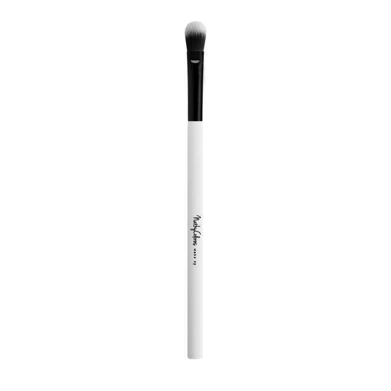 NATHYCOLORES - NathyColores - Brocha de Maquillaje Profesional - Celeste