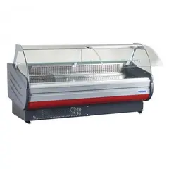 BOZZO - Vitrina Carnicera 2,5 mts Cupula Alzable