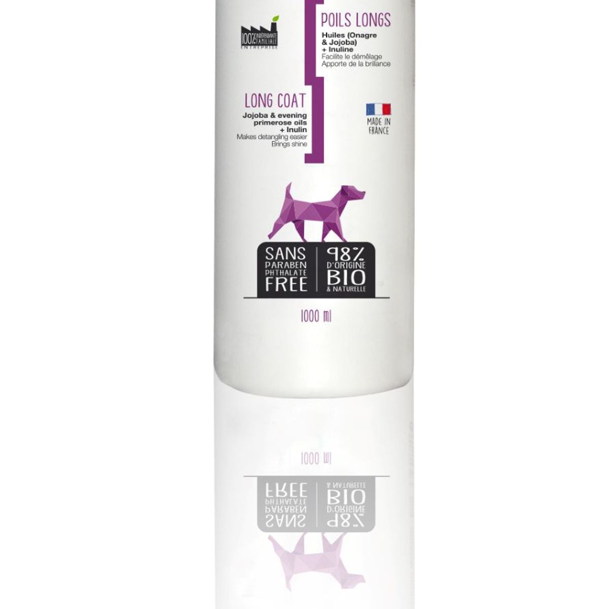 BIOGANCE - Shampoo Long Coat (Pelajes Largos) 1 Litro, Biogance.